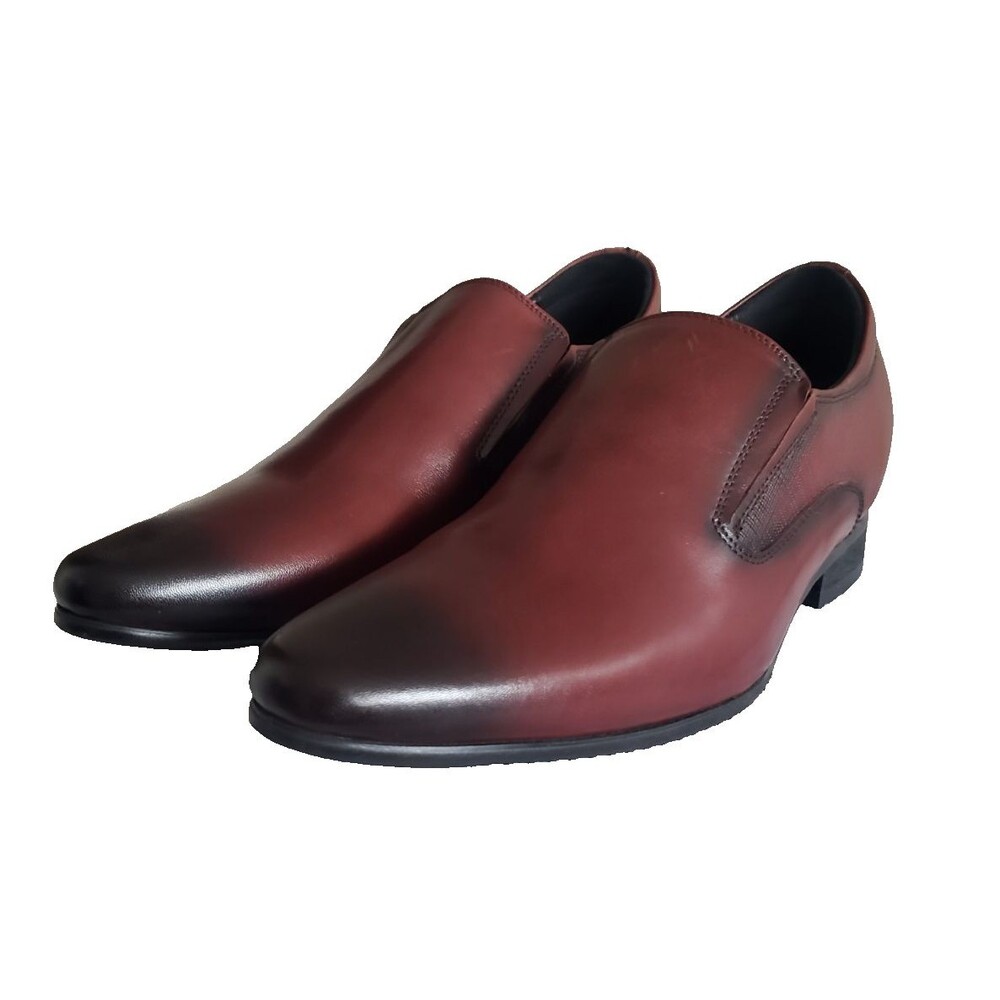 CALTO - Y5531 - 3 Inches Taller (Cordovan Dark Brown) - Lightweight Men's Sz 7.5